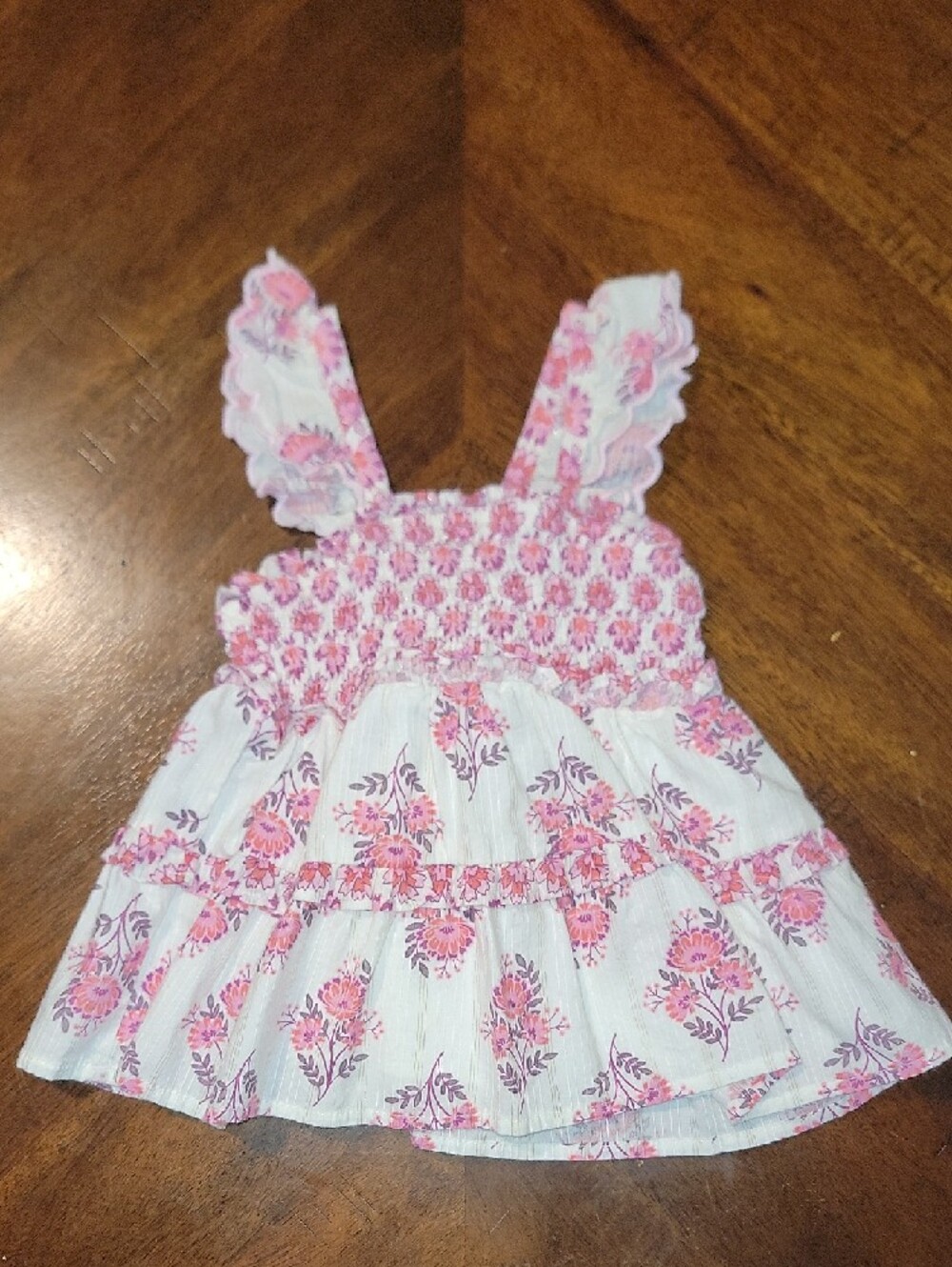 Lot 13 2T Toddler Girl Sundresses, Romper, Set, And Denim Vest Cat&Jack,Old Navy - Picture 12 of 14
